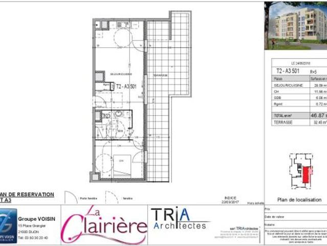 Appartement location à Dijon