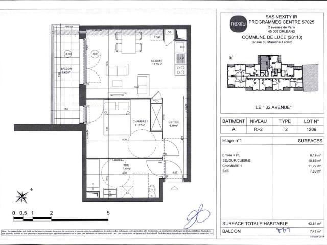 Appartement location à Chartres, Lucé
