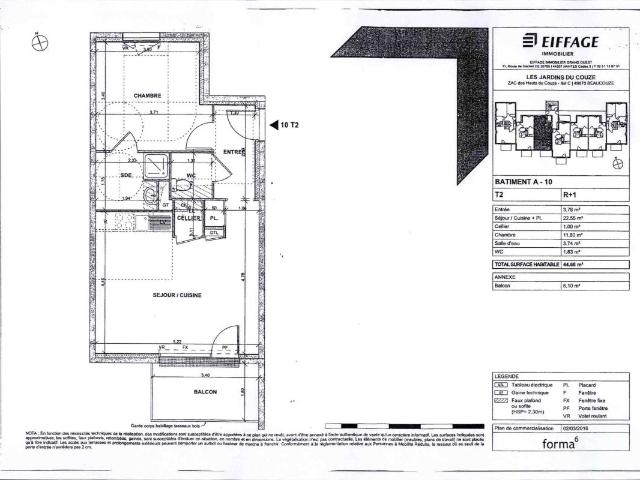 Appartement location à Angers, Beaucouzé