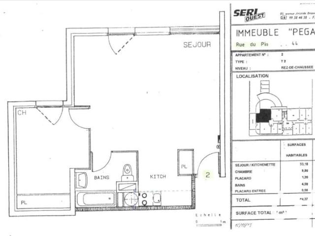Appartement location à Saint-Félix, Nantes
