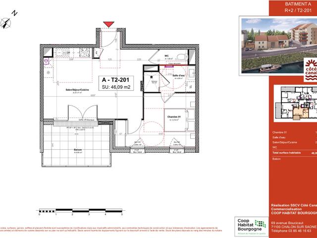 Appartement vente à Charolles, Paray-le-monial
