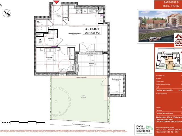 Appartement vente à Charolles, Paray-le-monial