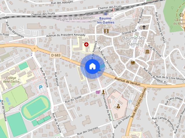 Appartement location à Besançon, Baume-les-dames