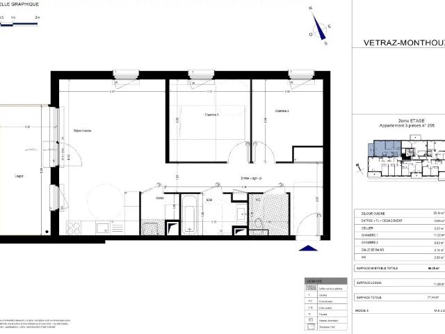 Appartement vente à Saint-Julien-en-Genevois, Vétraz-monthoux