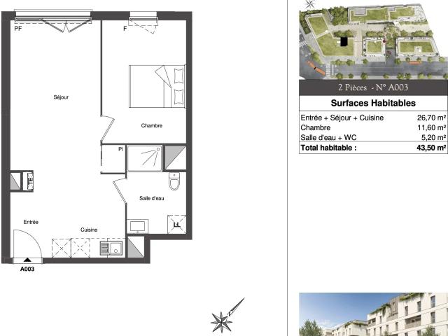 Appartement vente à Chartres, Eure-et-Loir