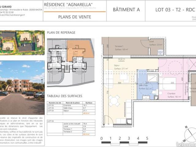Appartement vente à Sartène, Porto-vecchio