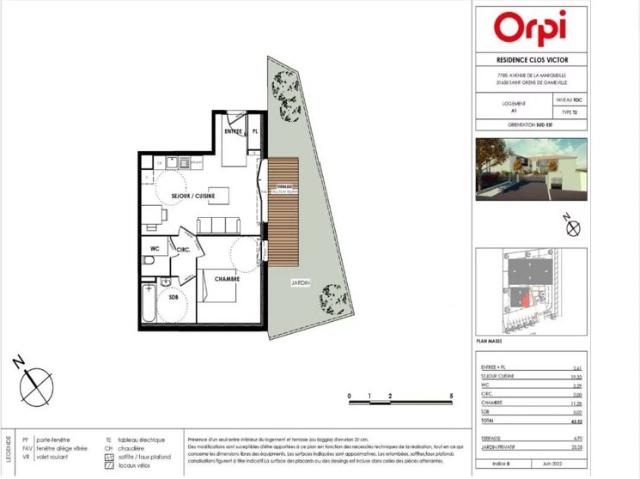 Appartement vente à Toulouse, Saint-orens-de-gameville