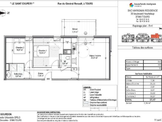 Appartement location à Tours