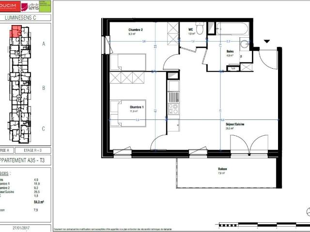 Appartement location à Lens