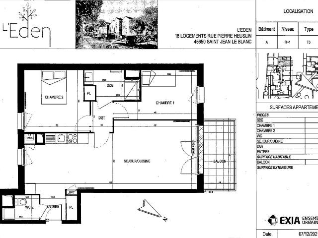 Appartement location à Orléans, Saint-jean-le-blanc