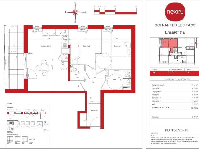Appartement location à Nantes