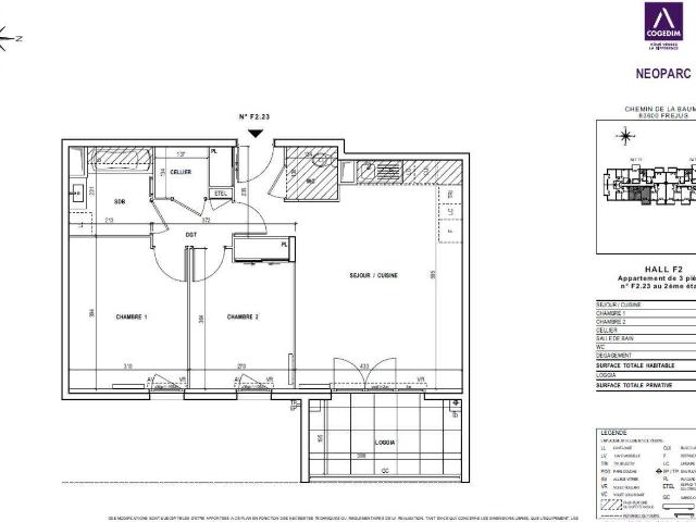 Appartement location à Fréjus, Var