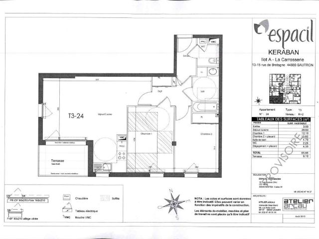 Appartement location à Sautron, Loire-Atlantique