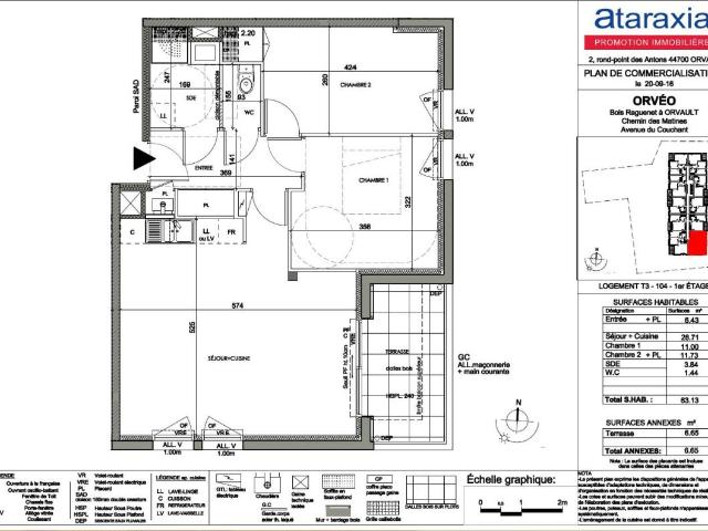 Appartement location à Nantes, Orvault