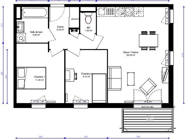 Appartement location à Orléans, Ingré