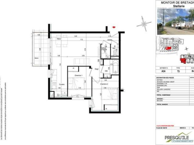 Appartement vente à Saint-Nazaire, Montoir-de-bretagne