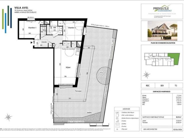Appartement vente à Saint-Nazaire, La Baule-escoublac