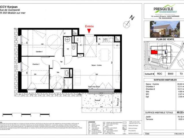 Appartement vente à Quimper, Bretagne
