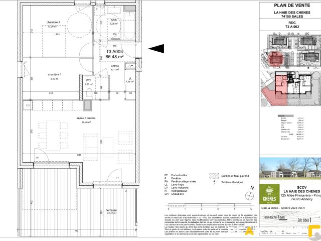 Appartement vente à Annecy, Sales