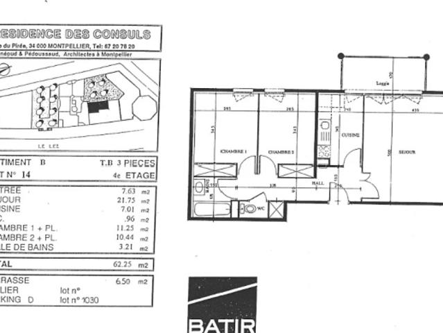 Appartement vente à Montpellier