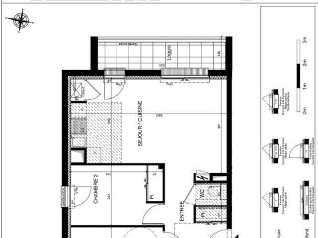 Appartement location à Tours, Fondettes
