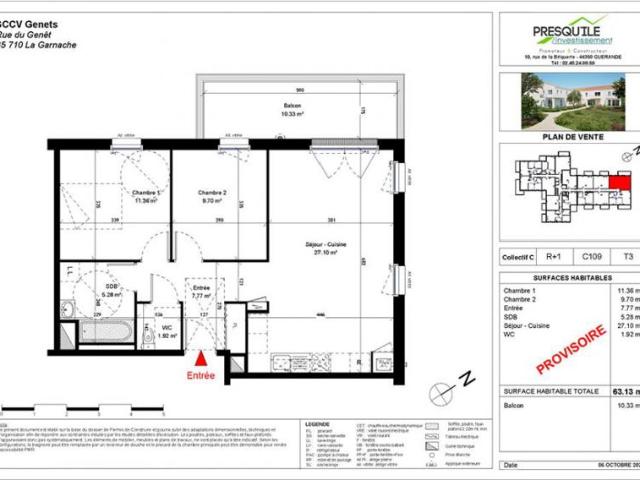 Appartement vente à Les Sables-d'Olonne, La Garnache