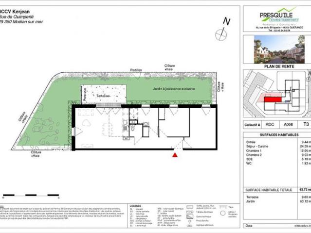 Appartement vente à Quimper, Bretagne