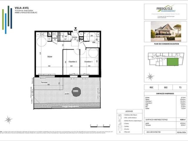 Appartement vente à Saint-Nazaire, La Baule-escoublac