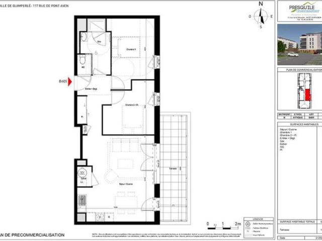 Appartement vente à Quimper, Bretagne