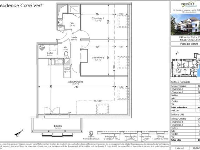 Appartement vente à Saint-Nazaire, Pontchâteau
