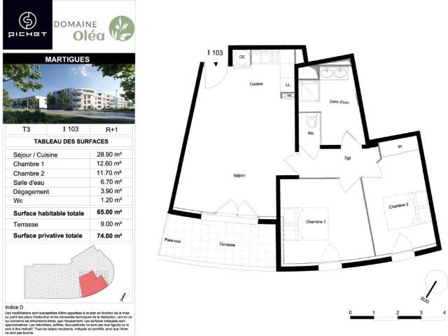 Appartement location à Istres, Martigues