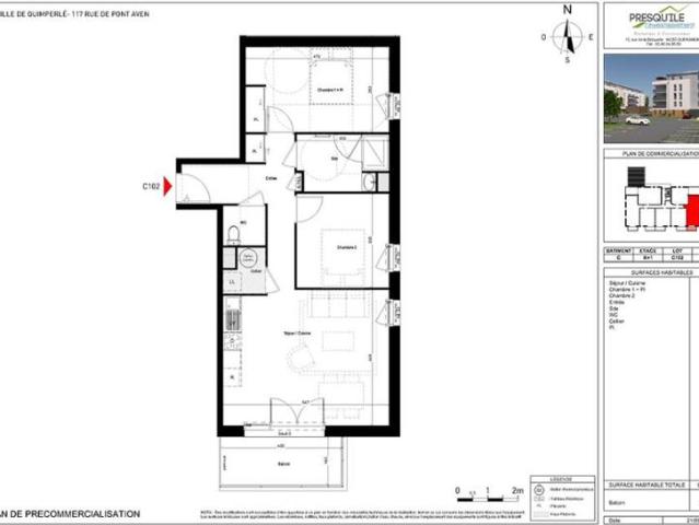 Appartement vente à Quimper, Bretagne