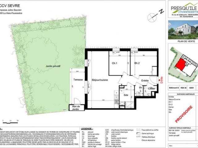 Appartement vente à France métropolitaine, La Haie-fouassière