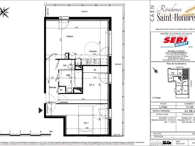 Appartement location à Caen