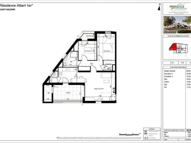 Appartement vente à Saint-Nazaire, Saint-nazaire