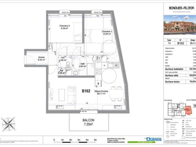 Appartement vente à Lille, Bondues
