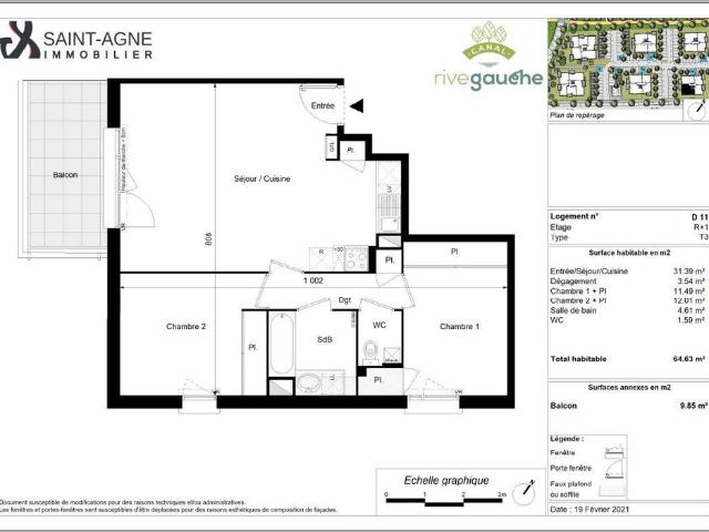 Appartement location à Lespinasse, Haute-Garonne