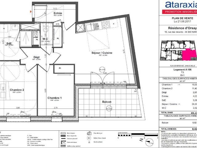 Appartement location à Nantes
