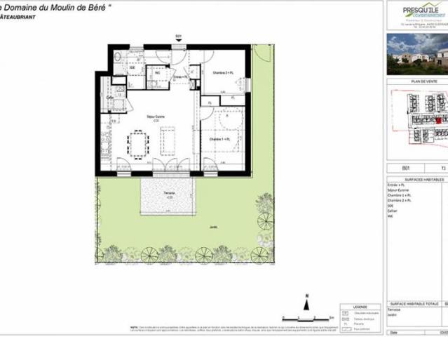 Appartement vente à Châteaubriant-Ancenis, Châteaubriant