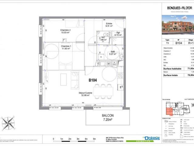 Appartement vente à Lille, Bondues