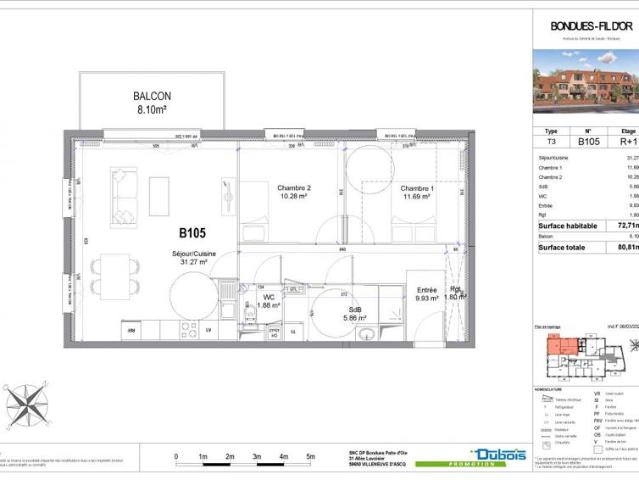 Appartement vente à Lille, Bondues