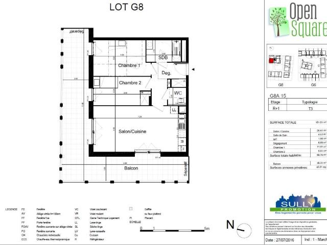 Appartement location à Torcy, Montévrain
