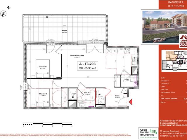 Appartement vente à Charolles, Paray-le-monial