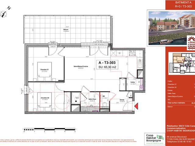 Appartement vente à Charolles, Paray-le-monial