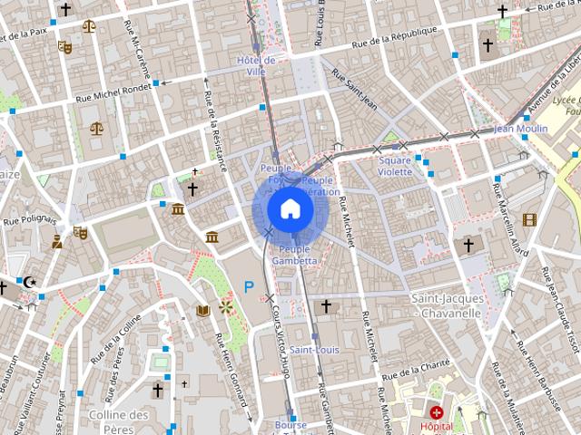 Appartement location à Saint-Étienne, Saint-etienne