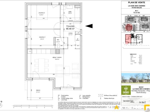 Appartement vente à Annecy, Sales