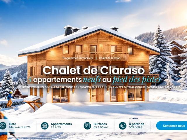 Appartement vente à Bonneville, Arâches