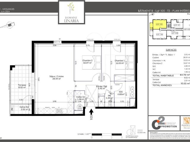 Appartement vente à Dax, Messanges