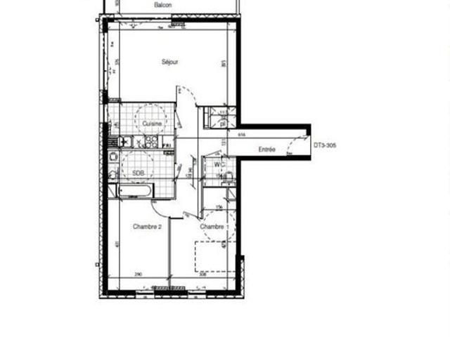 Appartement vente à Lille, Capinghem