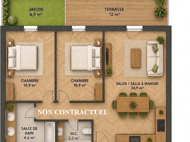 Appartement vente à Thonon-les-Bains, Les Gets